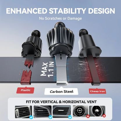 15W Magnetic Phone Holder Mount Charger, Fast Wireless Car Charger for iPhone 16/15/14/13, Air Vent Car Phone Mount 1/2pcs, JOYROOM