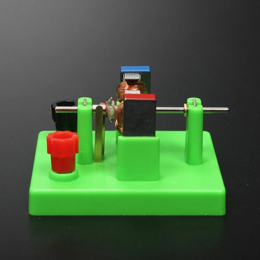 DIY DC Electric Motor Model Physics Experiment Aids Educational Students Toy