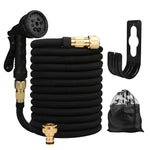 Garden Water Hose Expandable Double Metal Connector High Pressure PVC Reel Magic Water Pipes for Garden Farm Irrigation Car Wash