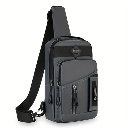 New Men Shoulder Bags Chest Bag Multifunctional Crossbody Bags Travel Sling Bag