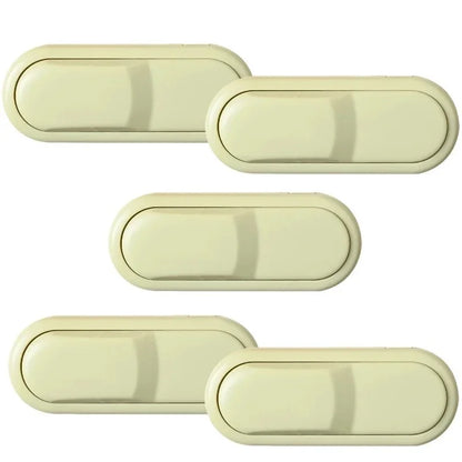 3/5/10Pcs, Children's Drawer Safety Latch, Cabinet Door Protection, Baby Anti Pinch Hand Invisible Lock, Opposite Door Wardrobe Lock