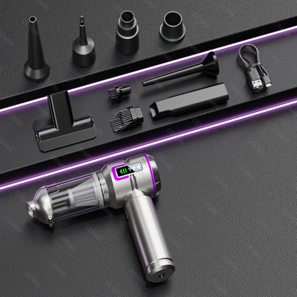 NEW Car Vacuum Cleaner, 998000PA Mini Cordless Powerful Portable Car Vacuum Cleaner for Home, Handheld Blower Car Cleaner