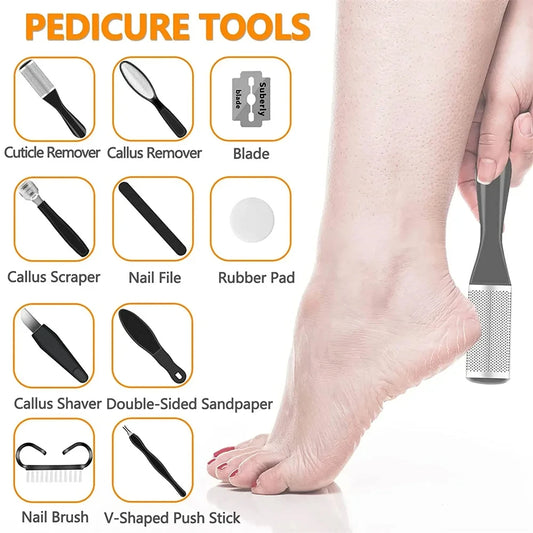 Electric Foot Grinder Professional Callus Remover Foot Care Tools Rechargeable for Thick Skin Polishing