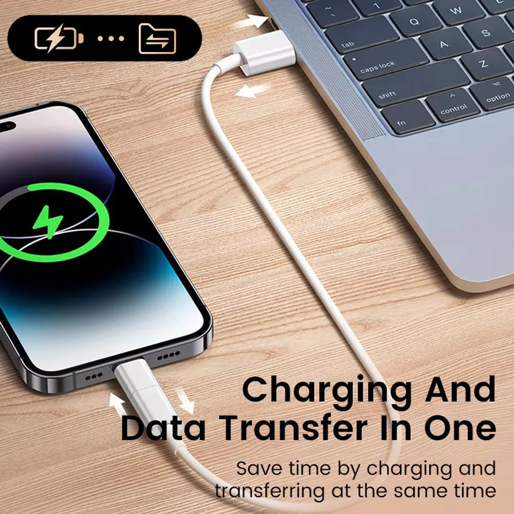 USB C To Lightning Adapter Fast Charging Type C Male To IOS Female Converter Data Transfer For Iphone15 Xiaomi USB C Adapter