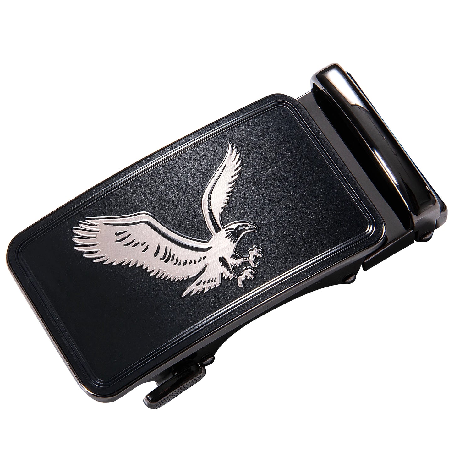 60 Kinds Metal Mens Relacement Belt Buckles Button Sliding Buckle Without Belt Black Gold Blue for 3.5 cm Ratchet Belts ONLY