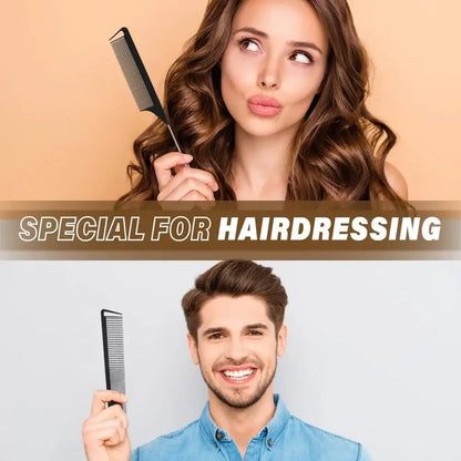 WANMEI Salon Barber Cloak Set Barber Stylist Cloak with Adjustable Buckle Neck Dust Removal Brush and Comb Barber Shop Tool