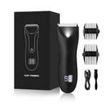 Professional Body Hair Trimmer, Groin&Body Manscape Trimmer For Men, Electric Ball Shaver Groomer, Pubic Grooming Clipper Male R