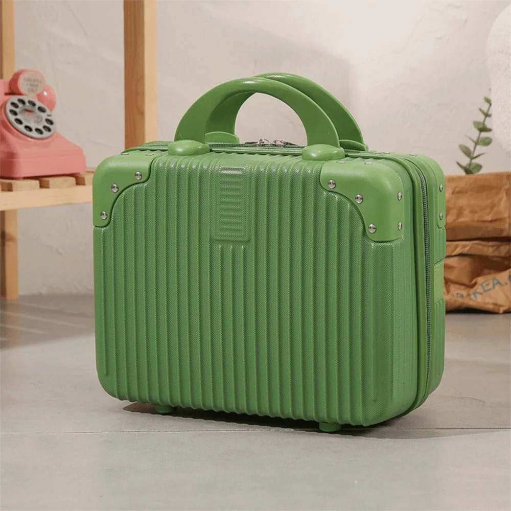 Hot Sales 14 inch Travel Suitcase Hand Mini Cosmetic Box Organizer Luggage Boarding Case For Women Travel Tote