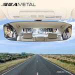 SEAMETAL Espejos de coche para bebé, espejo retrovisor interior, espejo retrovisor gran angular convexo, espejo antideslumbrante de gran visión, monitor auxiliar