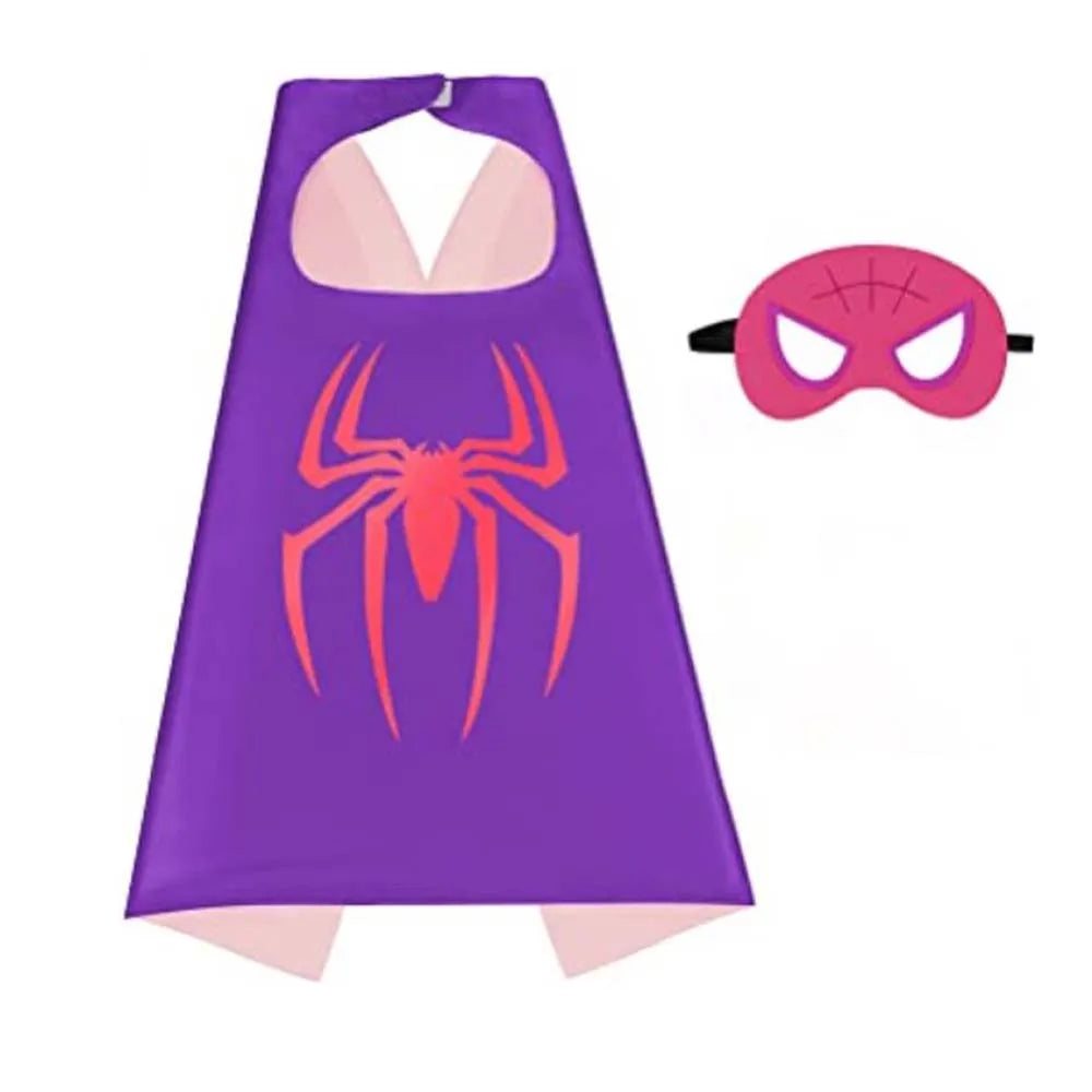 Capas de superhéroe para niño y niña, regalos, disfraces de dibujos animados para niños, suministros para fiestas de Pascua, Halloween, Navidad, regalos