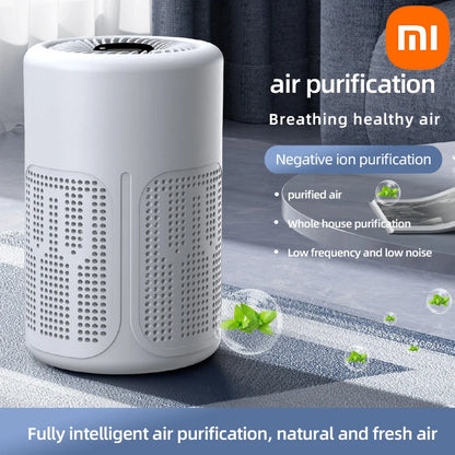 Mini Desktop Air Purifier, HEPA Filter With Negative Ion Technology Eliminates Formaldehyde Odors Smoke And Dust Particles, Xiaomi