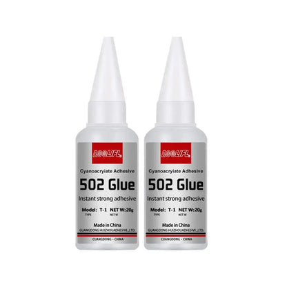 High Quality 502 Super Glue Bond, Fast Universal Glue For Toys Crafts Shoes Paper Wood Plastic, Fast Repairing, factory direct sale