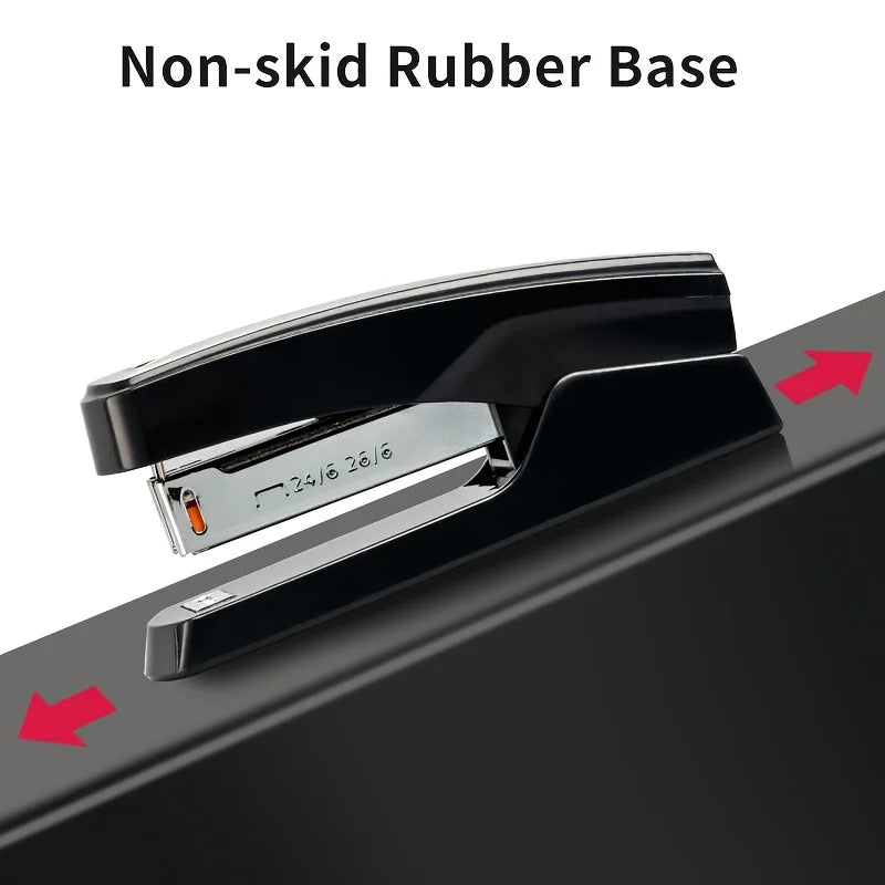 Durable Stapler With 1000 Staples, Capable Of Binding 25 Sheets Of Paper, Professional Office And Study Stationery Supplies