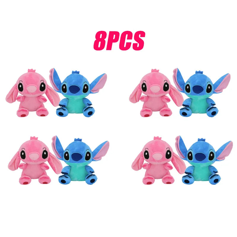 Modelos de peluches de Stitch, decoración de peluches de dibujos animados, muñecos de peluche de anime, peluches Kawaii, regalos de Navidad y cumpleaños