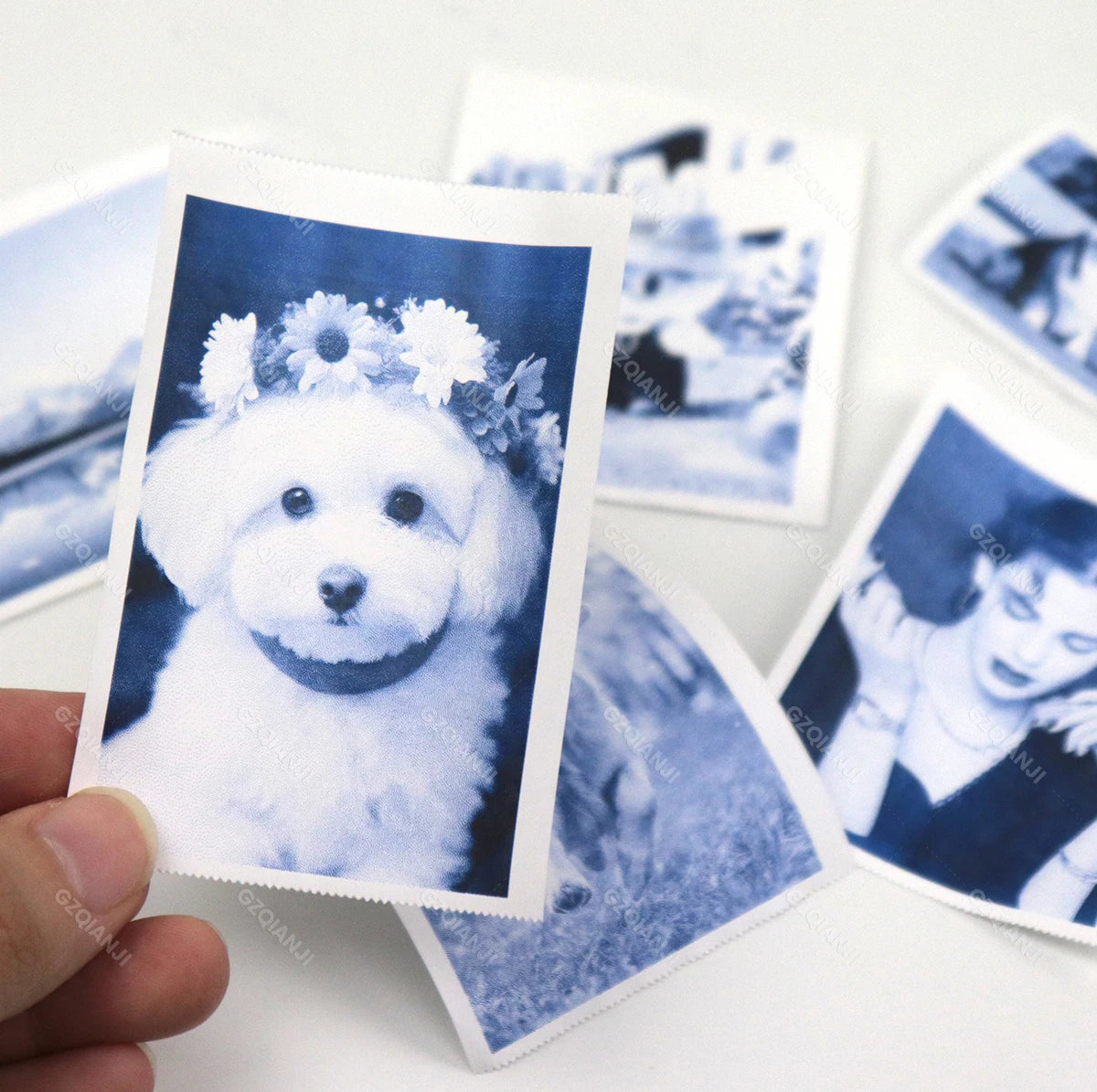 Thermal Printer Papers 57mm Color Papers for Camera Instant Print Kids Camera Printing Inkless Mini Portable Photo Printer