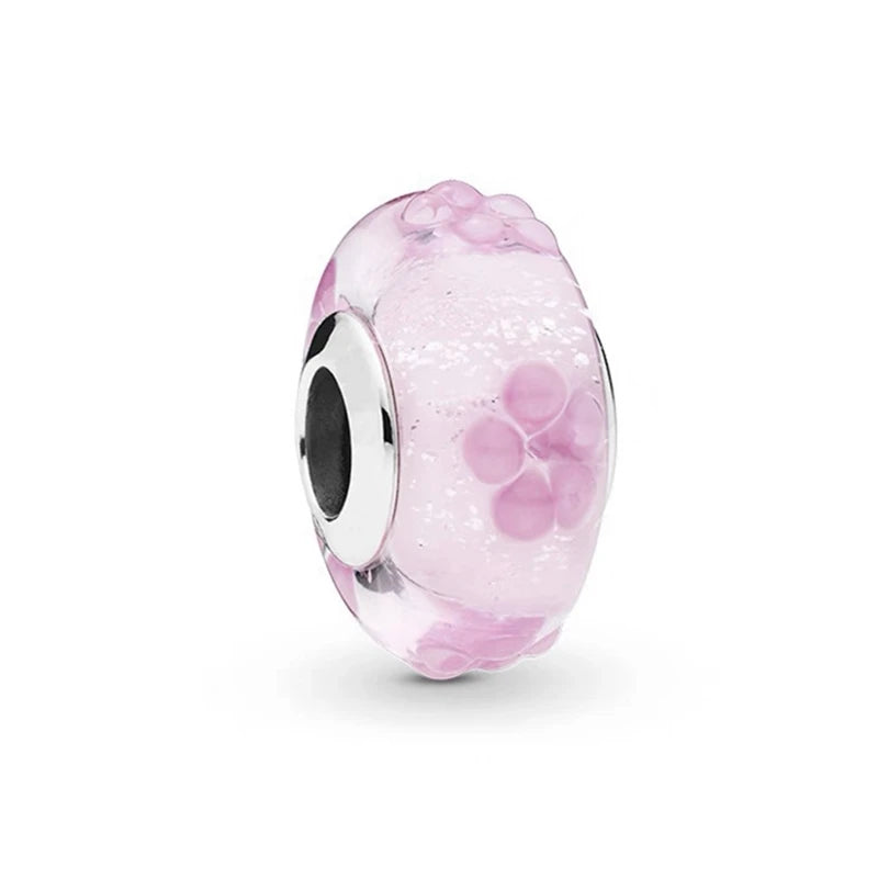 Hot New Color Murano Glass Series Charm Beads Fit Original European Silver Bracelet Necklace DIY Women Fashion Jewelry Gift 2026