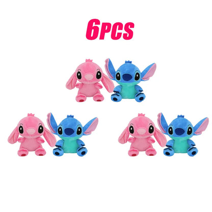Modelos de peluches de Stitch, decoración de peluches de dibujos animados, muñecos de peluche de anime, peluches Kawaii, regalos de Navidad y cumpleaños