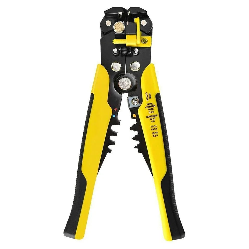 Crimper Cable Cutter Adjustable Automatic Wire Stripper Multifunctional Stripping Crimping Pliers Terminal Hand Tool