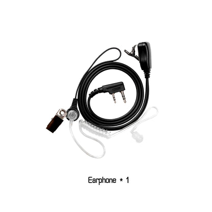 Baofeng UV5R Walkie Talkie Earpiece Quansheng UV-K5 Headset Headphone Earphone For Kenwood UV-5R UV82 UV-17 Radio Switch