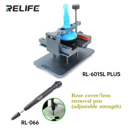 RELIFE RL-601SL Plus 2-in-1 Universal Mobile Phone Heating-Free Screen Removal Separation Removal Mobile Phone Back Cover Clamp
