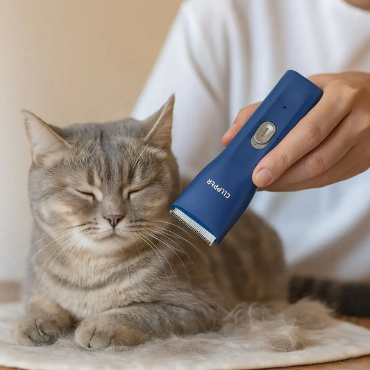 Professional Pet Electric Hair Clippers Waterproof USB Charging Dog Hair Clipper Silent Cat Grooming Clippers for Cats and Dogs