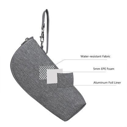 Baby Bottle Bag Portable Mother Feeding Bottle Warmer Baby Feeding Aluminum Mold Insulation Outing Stroller Hanging Bag
