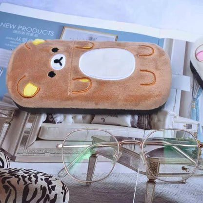 Hot Sale Anime Rilakkuma Expansion Wallet Purse Cartoon Bear Face Small Short Wallets Girls Cute Purses Money Clips Bag Toy gift