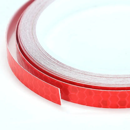 Safety Warning Stickers for Night Riding-Walking-Car-Helmet, Waterproof High Visibility Reflector Tape, Reflective Stickers, 1cmx8m