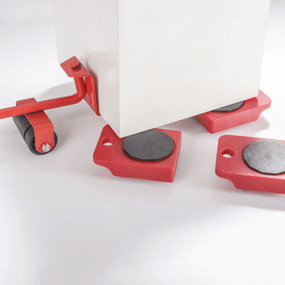 Multipurpose Furniture Mover Set, Heavy Duty Rollers Dolly For Effortless Moving & Lifting, 360 degree Rotation Rollers