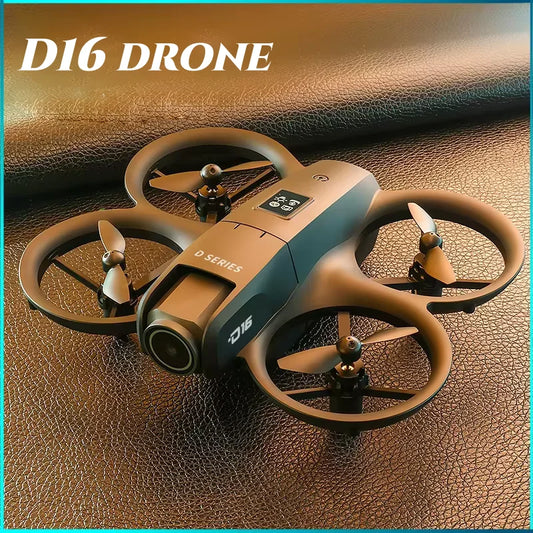 D16 Mini Drone 8K HD Dual Camera Professional 180° Electric Adjustable GPS Positioning Obstacle Avoidance Brushless UAV 2026 New