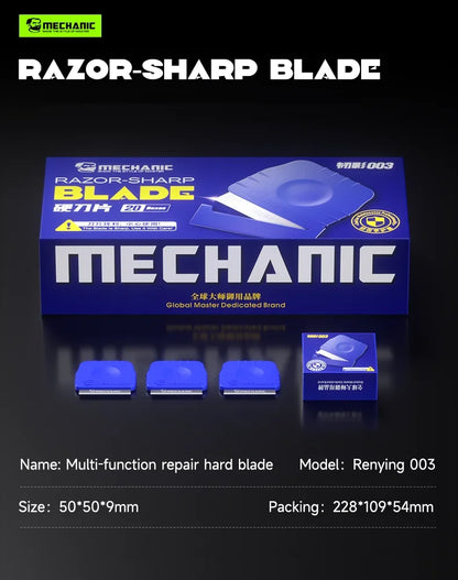 MECHANIC sharp blade mobile phone repair and disassembly pick curved screen disassembly blade suitable for iPhone Android iPad