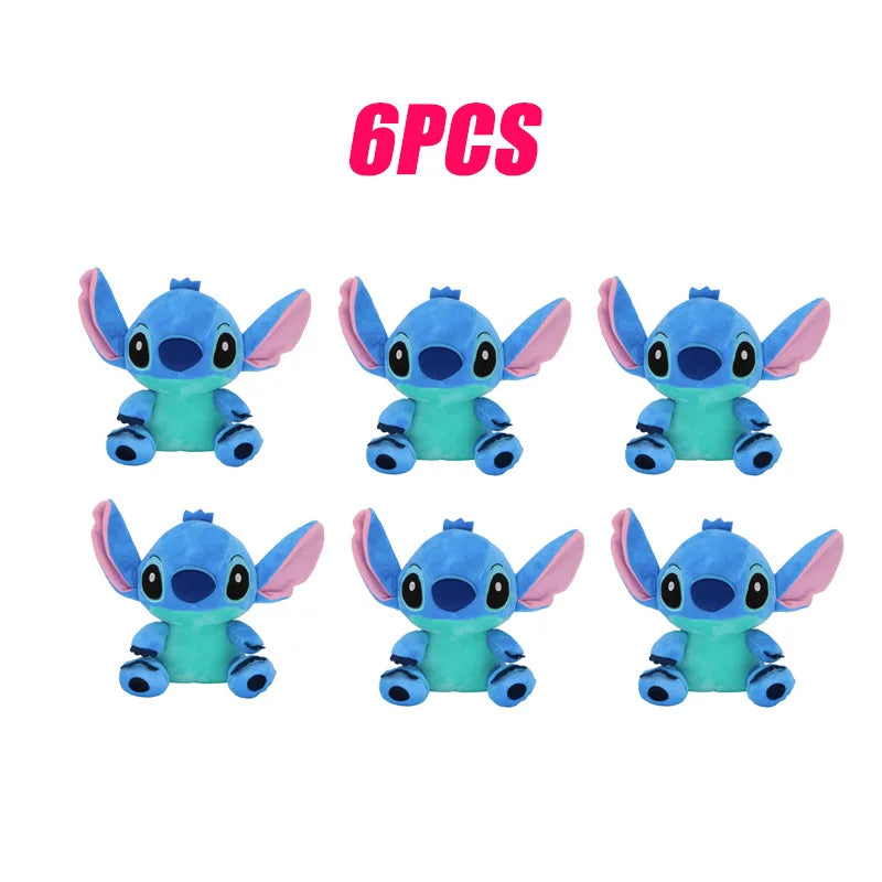 Modelos de peluches de Stitch, decoración de peluches de dibujos animados, muñecos de peluche de anime, peluches Kawaii, regalos de Navidad y cumpleaños