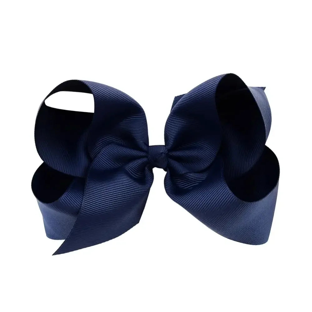 1PC Grosgrain Ribbon Solid Color Hair Bows Clip Girls Hair Clips Hairpins Barrettes Kids Baby Hair Accessories Wholesale