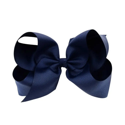 1PC Grosgrain Ribbon Solid Color Hair Bows Clip Girls Hair Clips Hairpins Barrettes Kids Baby Hair Accessories Wholesale