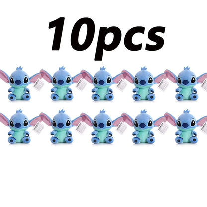 2028 New 12cm 20cm 25cm Stitch Stuffed Plush Models Cartoon Stuffed Plush Dolls Anime Plush Baby Toys Kawaii Kids Birthday Gifts