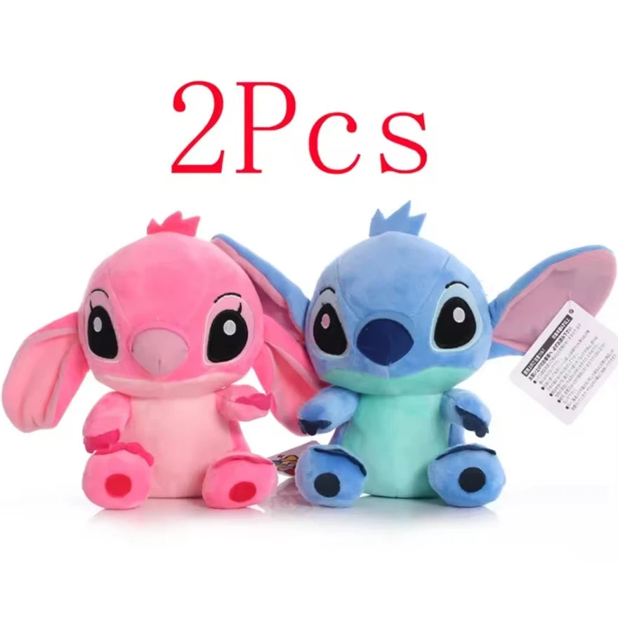 12cm 18cm 25cm Modelos de Peluches de Stitch Muñecos de Peluche de Dibujos Animados Juguetes de Peluche de Anime para Bebés Lindos Regalos de Cumpleaños para Niños