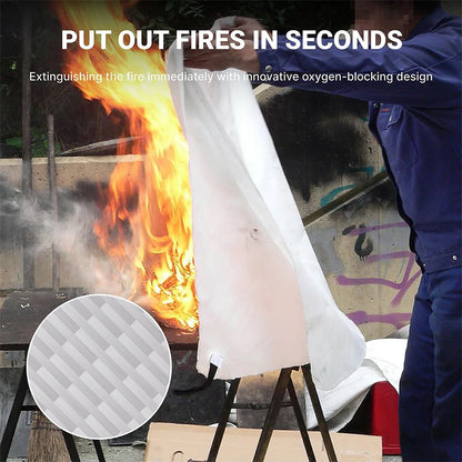 Emergency Fire Blanket, Fire Suppression Blanket, Rescue Shelter, Safety Cover