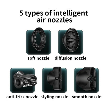 High Wind Home Negative Ion Silent Hair Dryer 1700W Intelligent Sensing Easy Hair Care Say Goodbye to Hot Hair Troubles