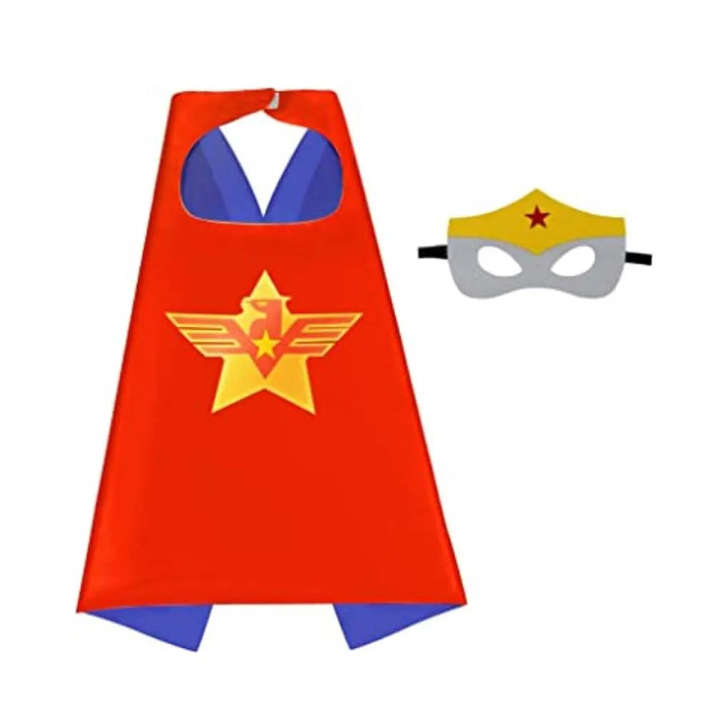 Capas de superhéroe para niño y niña, regalos, disfraces de dibujos animados para niños, suministros para fiestas de Pascua, Halloween, Navidad, regalos