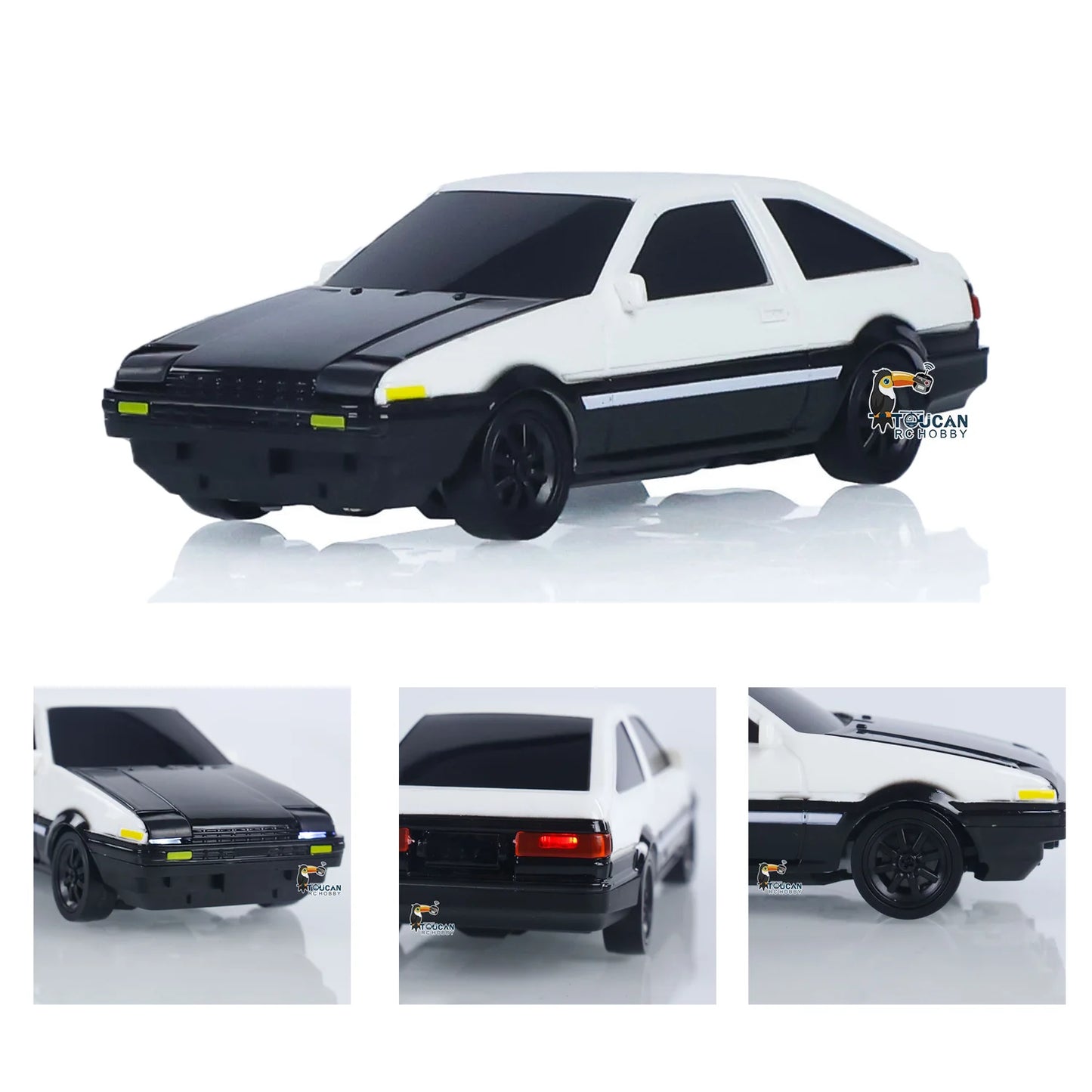 New RC Drift Car, Upgraded Gyro 1/43 Racing RTR 4WD Four-wheel Drive High Speed Radio Control Model 2.4g, Drift Race Car Mini Gift