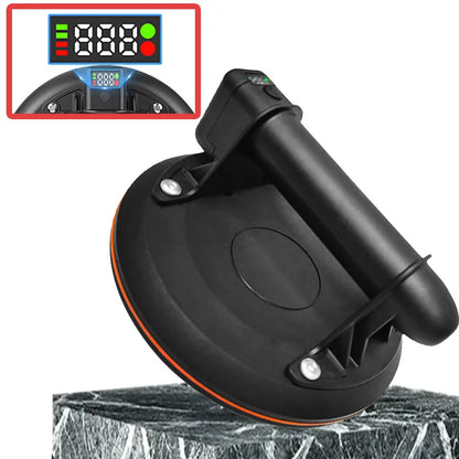 8 Inch 200kg Electric Vacuum Suction Cup Bearing Capacity Heavy Duty Vacuum Lifter for Granite Tile Glass Manual Lifting Powerfu