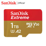 Sandisk Ultra Micro SD Card, 128gb 256gb, U3 4K V30 A2 Class 10 UHS-1 flash card, 512GB 64GB 1TB, microSD/TF Card For Phone camera
