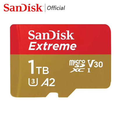 Sandisk Ultra Micro SD Card, 128gb 256gb, U3 4K V30 A2 Class 10 UHS-1 flash card, 512GB 64GB 1TB, microSD/TF Card For Phone camera