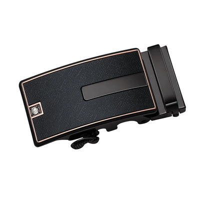 60 Kinds Metal Mens Relacement Belt Buckles Button Sliding Buckle Without Belt Black Gold Blue for 3.5 cm Ratchet Belts ONLY