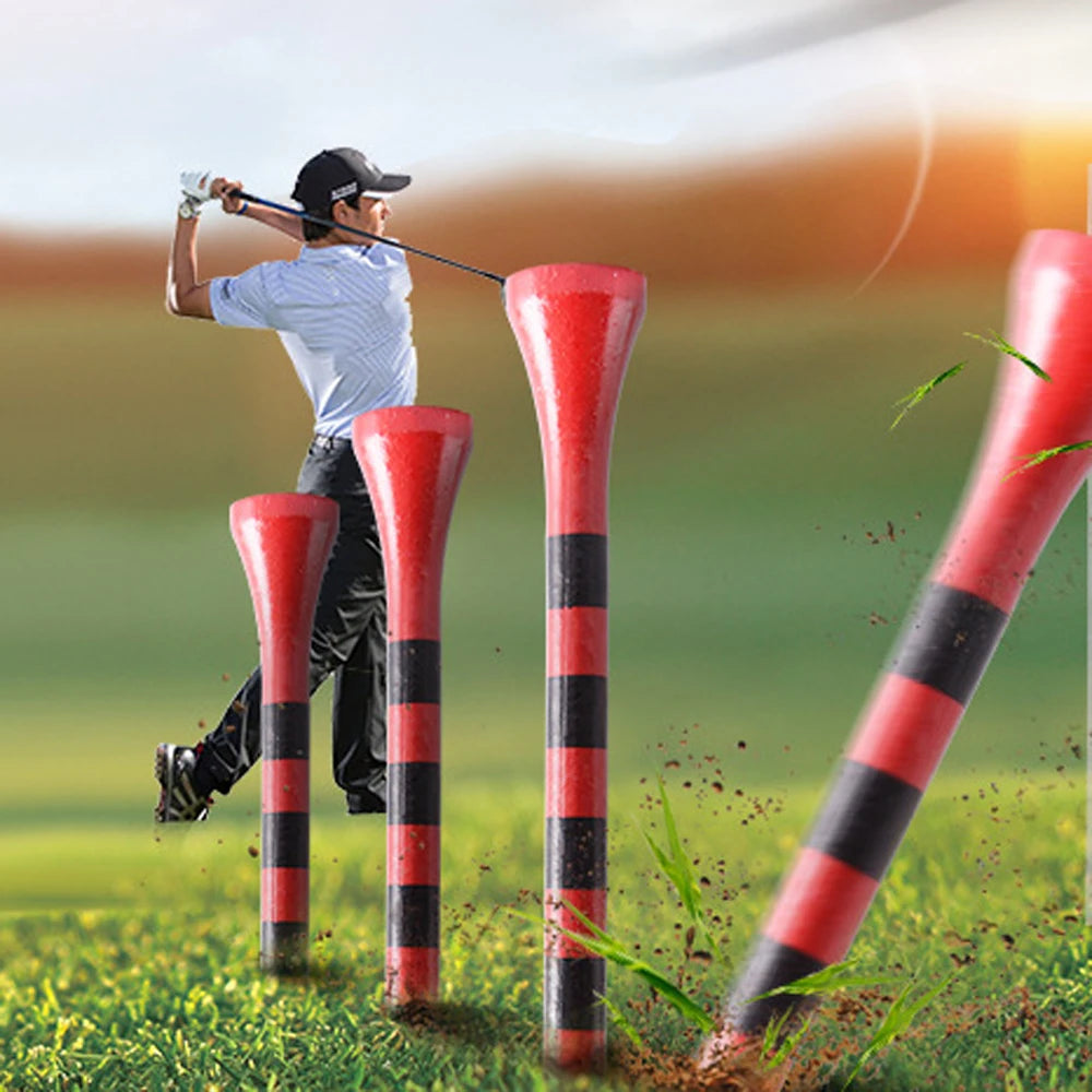100pcs/bag professional bamboo golf Tee, the strength is 5 times that of ordinary Tee, more durable and more stable