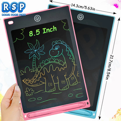 RSP 8.5 Inch Drawing Tablet LCD Writing Board For Kids Boys Girls Montessori Educational Toys Magic Doodle Board Birthday Gifts