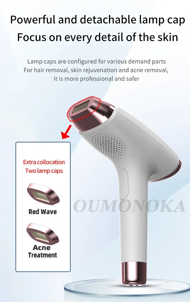 Permanent Laser Hair Removal, Bikini Women's IPL Depilators, Shaver, Facial Hair Cutting Machine, Men's Razo to Remove Hair, Hair Trimmer