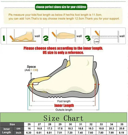 Children's Student Fashion Casual Shoes Kids New Design KPOP White Sport Shoes Boys Girls Anti-slip Outdoor Breathable Sneakers