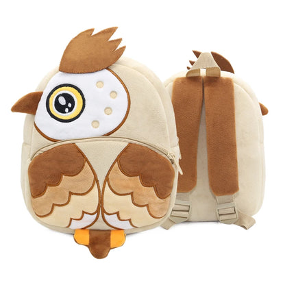 Cartoon Cute Plush Backpack Animal Backpack Boy Girl School Backpack Outing Leisure Bag
