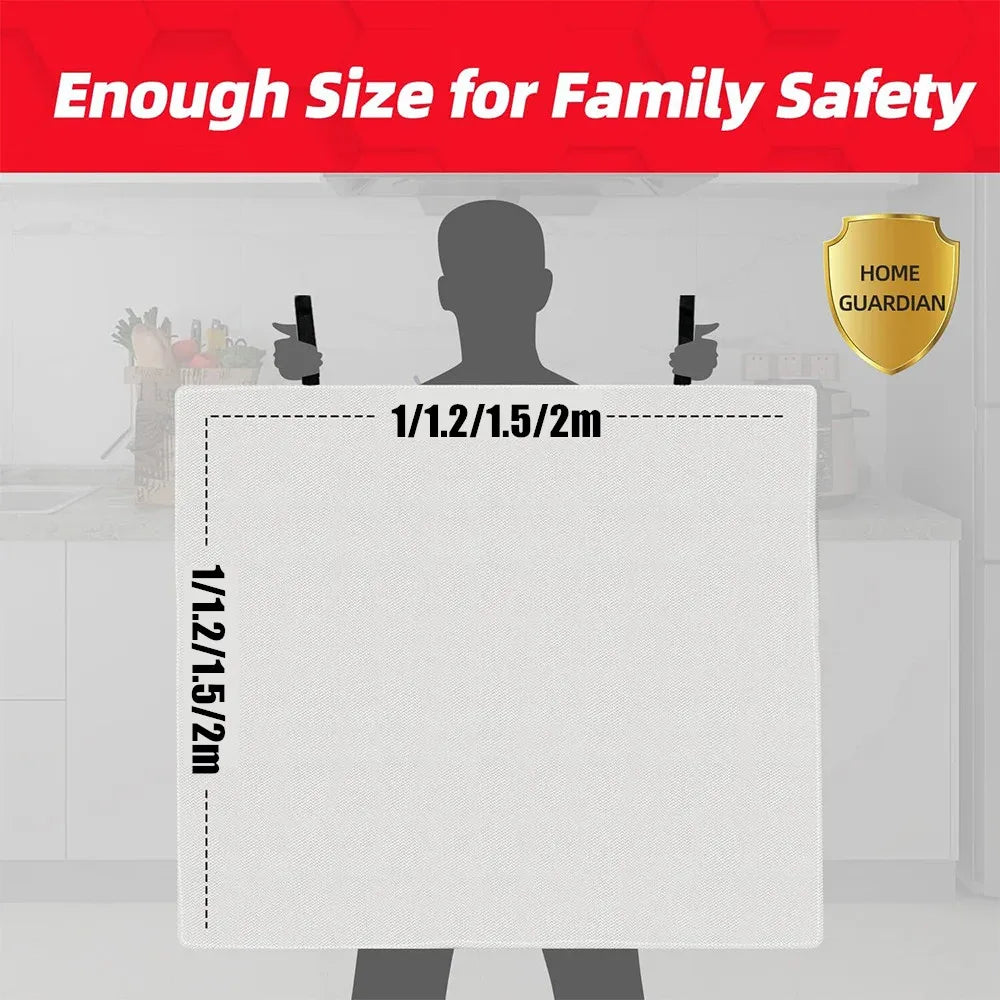 Emergency Fire Blanket, Fire Suppression Blanket, Rescue Shelter, Safety Cover